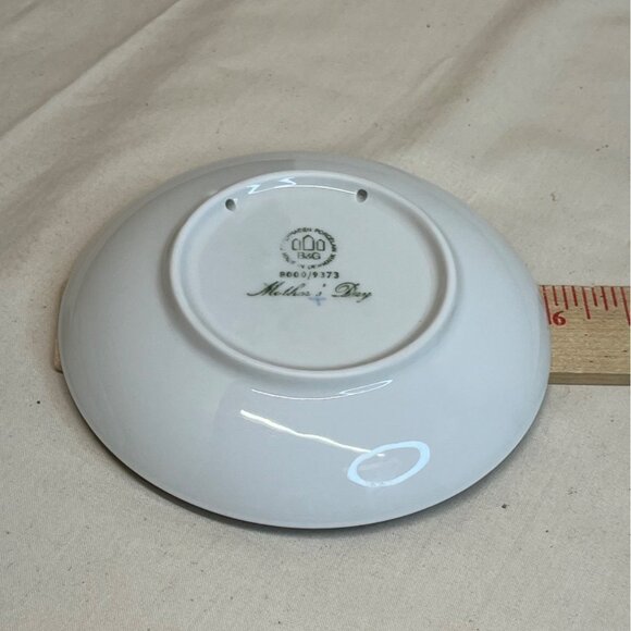 1973 B & G Bing Grondahl Mothers Day Plate Duck Ducklings Mors Day Denmark 6" - Picture 3 of 3